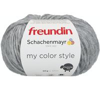 Schachenmayr My Color Style, 50G Grey Melange Handstrickgarne