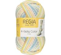Schachenmayr Regia 4-Fädig Color, 50G funky jade and blue Handstrickgarne