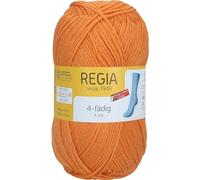 Schachenmayr Regia 4-Fädig Uni, 100G kürbis Handstrickgarne