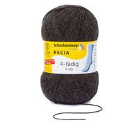 Schachenmayr REGIA 4fädig Anthrazit Meliert