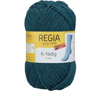 Schachenmayr Regia 6-Fädig Uni, 50G petrol Handstrickgarne