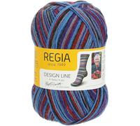 Schachenmayr REGIA Design Line 4-fädig, 9801270-03862, Farbe: Blue velvet color, 100g, Handstrickgarne