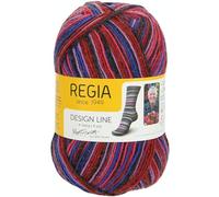 Schachenmayr REGIA Design Line 4-fädig, 9801270-03863, Farbe: Smolder color, 100g, Handstrickgarne