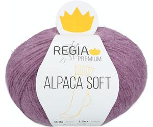 Schachenmayr Regia Premium Alpaca Soft, 100G mauve Handstrickgarne