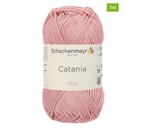 Schachenmayr since 1822 10er-Set: Baumwollgarne ''Catania'' in Altrosa - 10x 50 g - 10% | Kreativbedarf Diy
