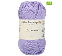 Schachenmayr since 1822 10er-Set: Baumwollgarne ''Catania'' in Flieder - 10x 50 g - 10% | Kreativbedarf Diy
