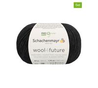 Schachenmayr since 1822 10er-Set: Mixgarne "wool4future" in Schwarz - 10x 50 g - 35% | Kreativbedarf Diy