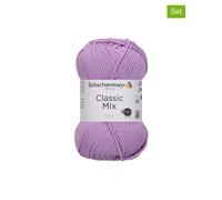 Schachenmayr since 1822 10er-Set: Woll-Mixgarne ''Classic Mix'' in Flieder - 10x 50 g - 54% | Kreativbedarf Diy