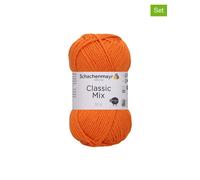 Schachenmayr since 1822 10er-Set: Woll-Mixgarne ''Classic Mix'' in Orange - 10x 50 g - 44% | Kreativbedarf Diy