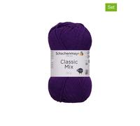 Schachenmayr since 1822 10er-Set: Woll-Mixgarne ''Classic Mix'' in Violett - 10x 50 g - 26% | Kreativbedarf Diy