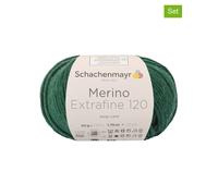 Schachenmayr since 1822 10er-Set: Wollgarne ''Merino Extrafine 120'' in Grün - 10x 50 g - 29% | Kreativbedarf Diy