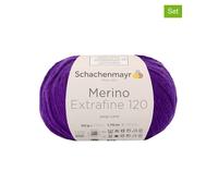 Schachenmayr since 1822 10er-Set: Wollgarne ''Merino Extrafine 120'' in Violett - 10x 50 g - 29% | Kreativbedarf Diy