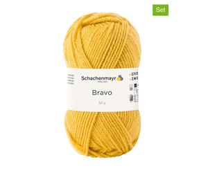 Schachenmayr since 1822 20er-Set: Kunstfasergarne ''Bravo'' in Gold - 20x 50 g - 20% | Kreativbedarf Diy