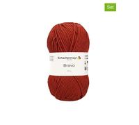 Schachenmayr since 1822 20er-Set: Kunstfasergarne ''Bravo'' in Rostbraun - 20x 50 g - 51% | Kreativbedarf Diy