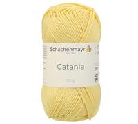 Schachenmayr (SMC) Catania Originals Garn, 1 Knäuel/Packung, jedes Knäuel 125 m, 100% mercerisierte Baumwolle zum Stricken und Häkeln, Sport Weight, 403 Vanille