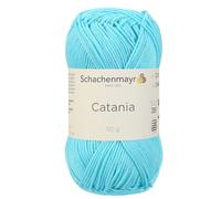 Schachenmayr (SMC) Catania Originals Garn, 1 Knäuel/Packung , jedes Knäuel 125 m, 100 % mercerisierte Baumwolle zum Stricken und Häkeln, Sport Weight, 397 Türkis