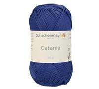 Schachenmayr (SMC) Catania Originals Garn, 1 Knäuel/Packung , jedes Knäuel 125 m, 100 % mercerisierte Baumwolle zum Stricken und Häkeln, Sport Weight, 420 Monaco