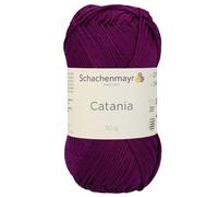 Schachenmayr (SMC) Catania Originals Garn, 1 Knäuel/Packung , jedes Knäuel 125 m, 100 % mercerisierte Baumwolle zum Stricken und Häkeln, Sport Weight, 128 Fuchsia