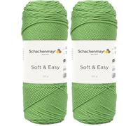 Schachenmayr Soft & Easy 9807353-00072 apfel Handstrickgarn (Packung mit 2)