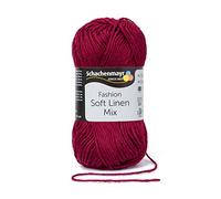 Schachenmayr Soft Linen Mix 9807362-00033 weinrot Handstrickgarn