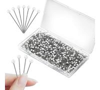 Schachtel mit 100 Nadeln aus rostfreiem Stahl Robuste und langlebige Mehrzweck Nähnadeln