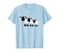 Schaf Trio T Shirt I Schafmotiv Outfit I Damen Kinder Design T-Shirt