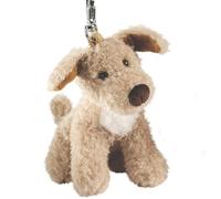 Plüsch-Anhänger Terrier „Toni“ - Schaffer 0176 - ca. 9 cm - Niedlicher Schlüsselanhänger & Taschenanhänger mit Karabiner - Weich & hochwertig - Geschenkidee für Kinder & Erwachsene - hellbraun