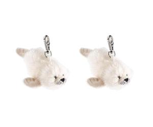 Schaffer Knuddel 220 Plüsch Schlüsselanhänger Robbe Roberta, 8-12 cm (Packung mit 2)