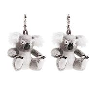 Schaffer Knuddel mich! 251 Anhänger Plüsch Koala, Grau/Weiß, 10cm (Packung mit 2)