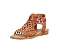 Schaftsandalette BLOWFISH "Blowfish Sandalen Lederimitat", Damen, Gr. 38, cognac, Lederimitat, Schuhe (25414850-38) cognac