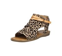 Schaftsandalette BLOWFISH "Blowfish Sandalen Lederimitat", Damen, Gr. 38, braun (leopard), Lederimitat, Schuhe (17147530-38) leopard