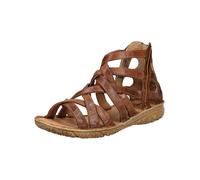 Schaftsandalette JOSEF SEIBEL "Josef Seibel Sandalen Leder", Damen, Gr. 38, braun, Leder, Schuhe (42942113-38) braun