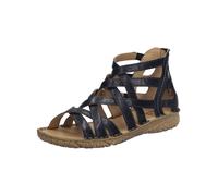 Josef Seibel Sandale Ivy 06 (Römer) Damen, flach und bequem, Weite G, schwarz, Größe 41