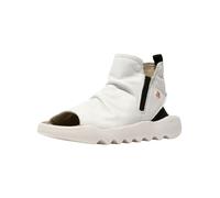 Schaftsandalette SOFTINOS "softinos Sandalen Leder", Damen, Gr. 37, weiß, Leder, Schuhe (25378727-37) weiß