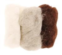 Schafwolle natur-mix 3x 10 g