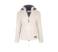 Schafwollstrickjacke weiß 713 | Schafwolle | Strickjacke | Schafwoll-Jacke | Woll-Jacke | Schafwolljacke | Außenjacke | Ripp-Wolljacke (DE/NL/SE/PL, Alphanumerisch, XS, Regular, Regular, Weiß)