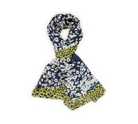 Marc Cain Collections - Seidenschal mit Leo Print midnight sail - Gr. - OS