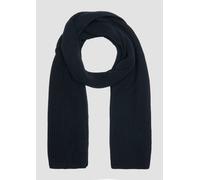 Schal aus Baumwolle mit Rippstruktur ONESIZE blau 2152290.5978.ONESIZE