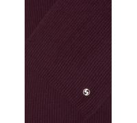 comma Woll-Strickschal Damen aubergine, ONE SIZE