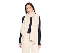 Schal BETTY BARCLAY "Damen mit Plissee", Damen, Gr. ACC, grau beige, Web, Polyester, Modetücher Schal (39347338-0) grau beige