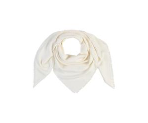 Schal BOSS "Ledonia 120*120", Damen, open weiß 131, Web, Materialmix, gemustert, Modetücher Schal, mit Jacquardmuster (90366456-0) open weiß 131