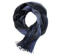 Schal CASAMODA "CASAMODA Schal gestreift", Herren, blau, 100% Polyacryl, Modetücher Schal (10149037-0) blau