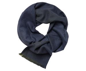 Schal CASAMODA "CASAMODA Schal gestreift", Herren, blau, 100% Viskose, Modetücher Schal (54194166-0) blau