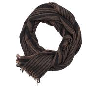 Schal CASAMODA "CASAMODA Schal gestreift", Herren, braun, 50% Wolle, 30% Polyamid, 20% Baumwolle, Modetücher Schal (61528351-0) braun