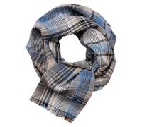 Schal CASAMODA "CASAMODA Schal kariert", Herren, beige, 100% Baumwolle, Modetücher Schal (32160007-0) beige