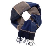 Schal CASAMODA "CASAMODA Schal kariert", Herren, blau, 45% Polyester, 20% Polyamid, 20% Polyacryl, 15% Wolle, Modetücher Schal (62328942-0) blau