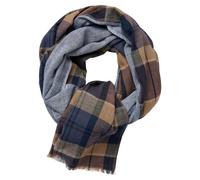 Schal CASAMODA "CASAMODA Schal kariert", Herren, braun, 100% Baumwolle, Modetücher Schal (65774742-0) braun