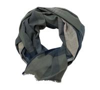 Schal CASAMODA "CASAMODA Schal kariert", Herren, grün, 100% Baumwolle, Modetücher Schal (49181664-0) grün