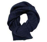 Schal CASAMODA "CASAMODA Schal uni", Damen, dunkelblau, 100% Polyacryl, Modetücher Schal (85654801-0) dunkelblau