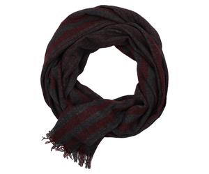 Schal CASAMODA "CASAMODA Schal uni", Herren, orange (dunkelorange), 50% Wolle, 30% Polyamid, 20% Baumwolle, Modetücher Schal (63494761-0) dunkelorange